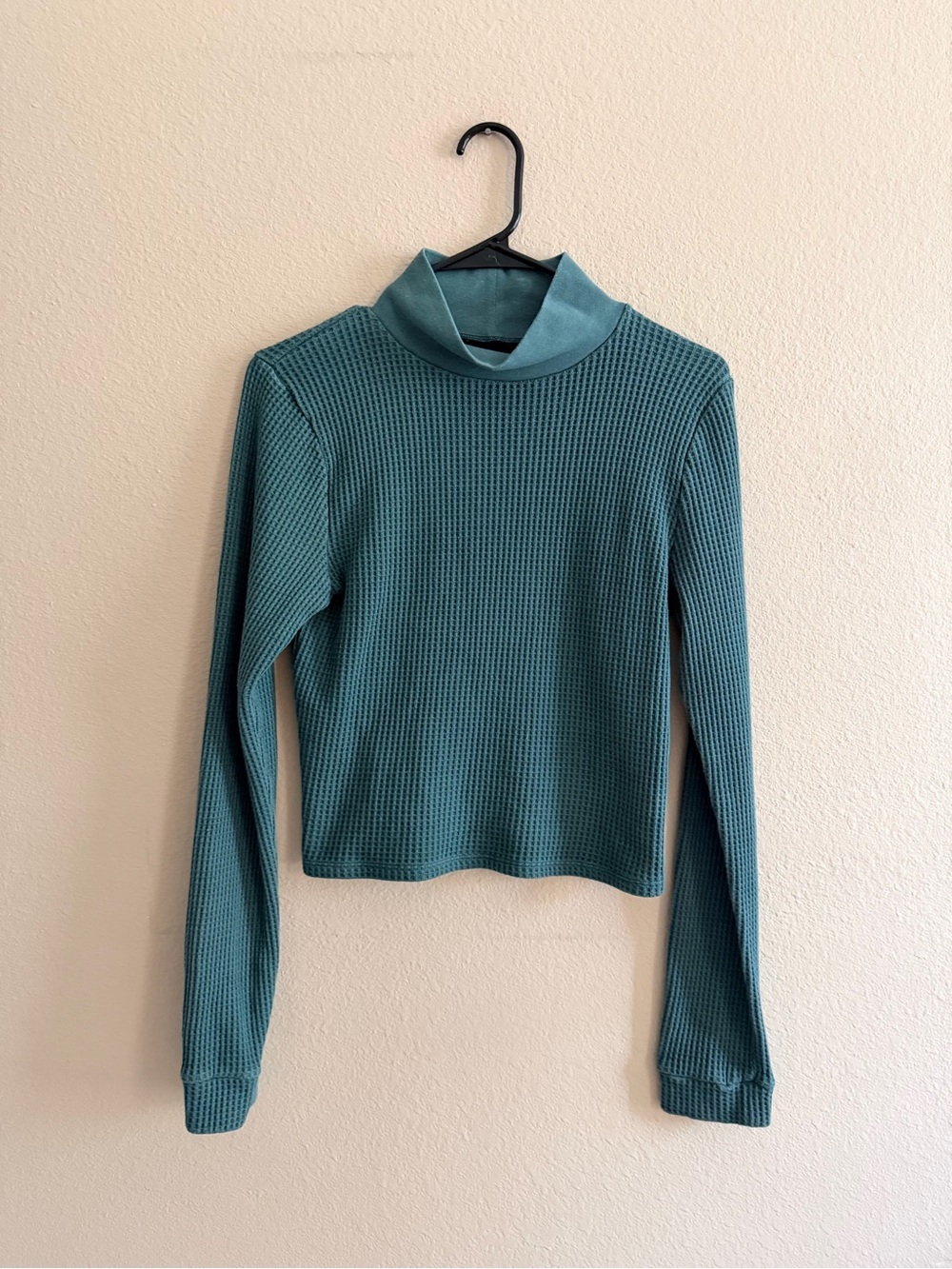 Aerie Blizzard Waffle Mockneck T Shirt